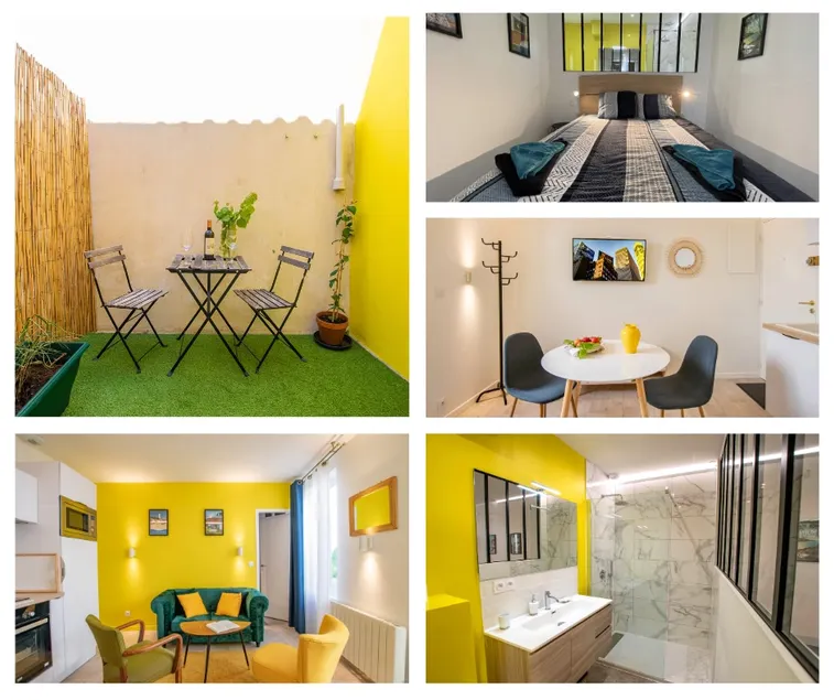 Le Jaune Vendée - Renovated T2 - Terrace - Image 1