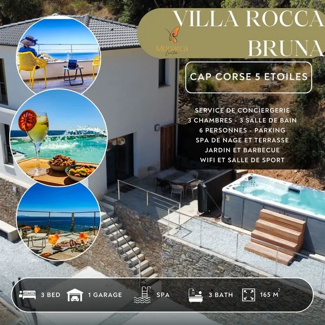 VILLA ROCCA BRUNA, LE CAP CORSE 5 ETOILES - Image 1