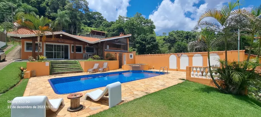 Chácara Recanto Feliz-Nazaré Pta-Pool-Barbecue - Image 1