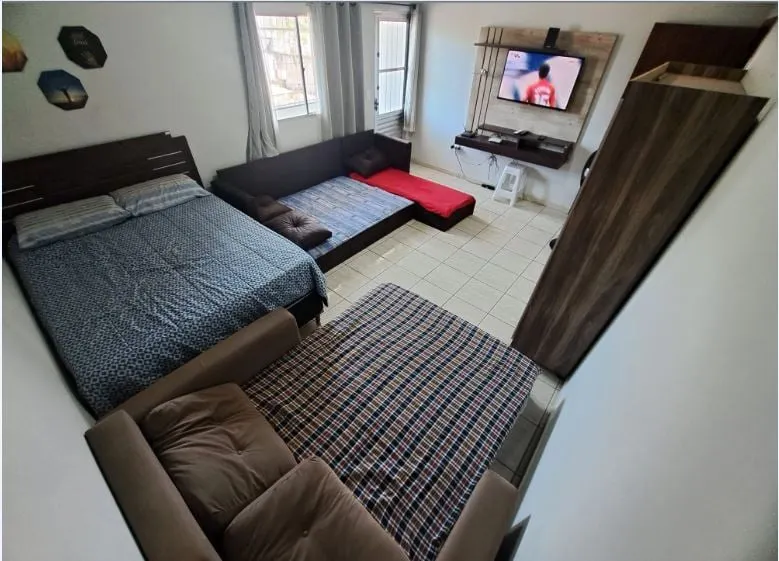 Secure studio apartment in Riviera da Barra up to 6x interest-free - Image 1