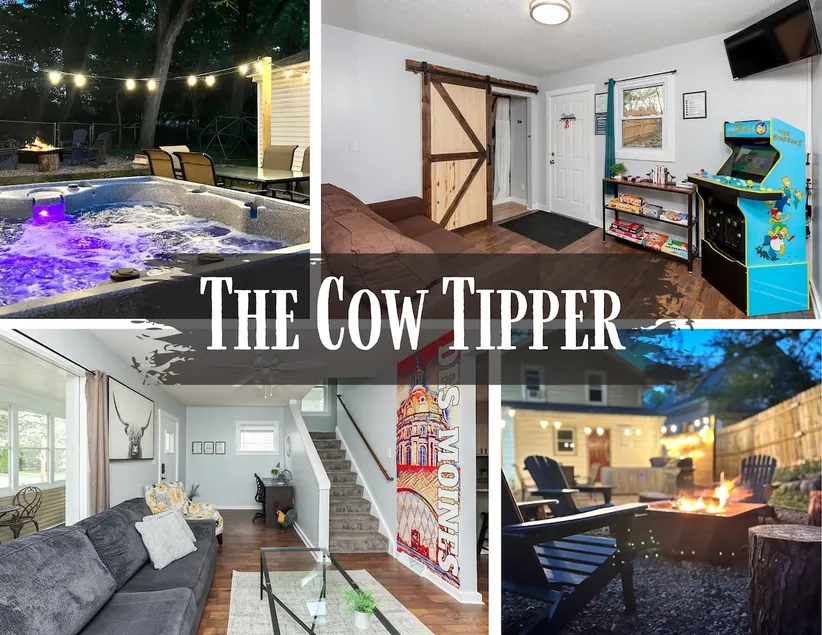 The Cow Tipper: Hot Tub • Game Room • Fire Pit - Image 1