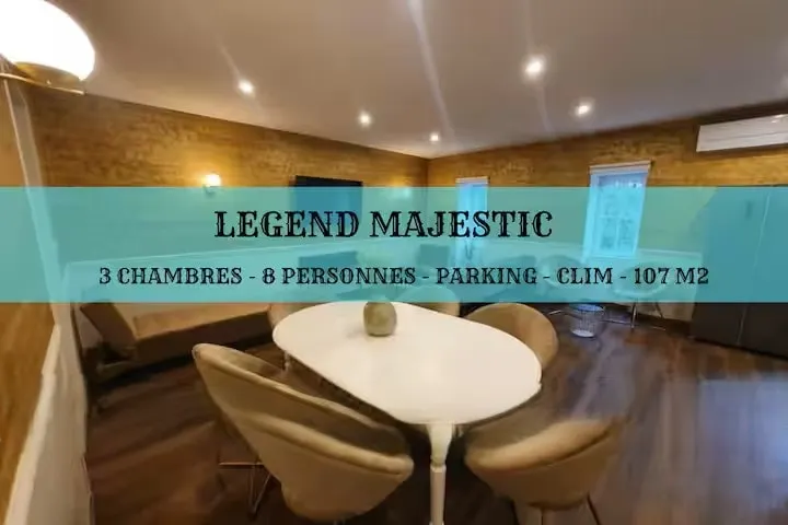 Majestic ★chic★ Parking★ Clim★ ideal family★ Center - Image 1