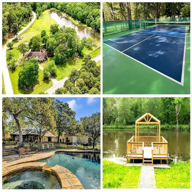 Piece of Paradise: Pool, Hot-Tub, Pickleball, 2-Acre, Pond, Privacy - Image 1