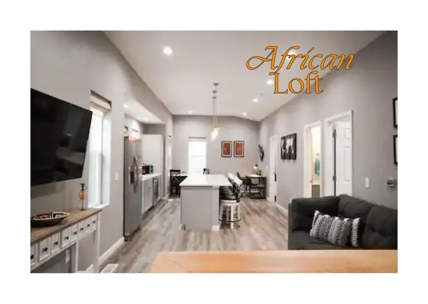 African Loft: Bright Spacious 2 Bedroom Escape - Image 1