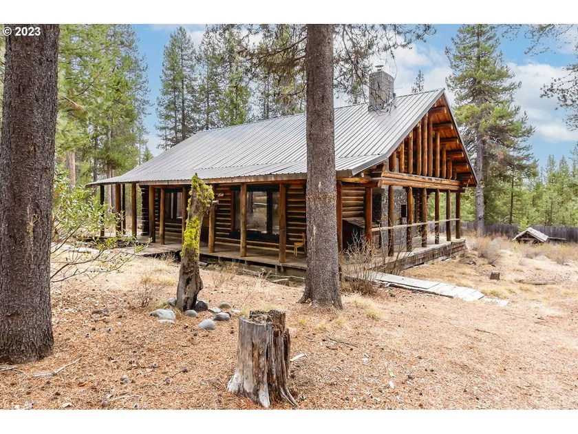 Rustic Log Cabin by Crescent Lake - Image 1