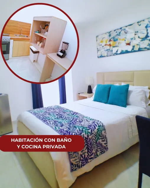 nice with private kitchen, private bathroom, free wifi - Image 1