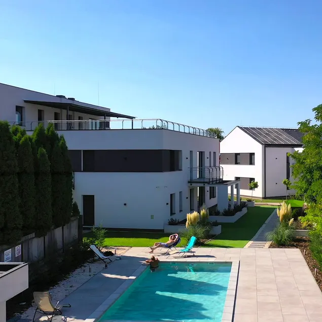ECO villa with private pool, 4 minutes walk from the bath - Image 1