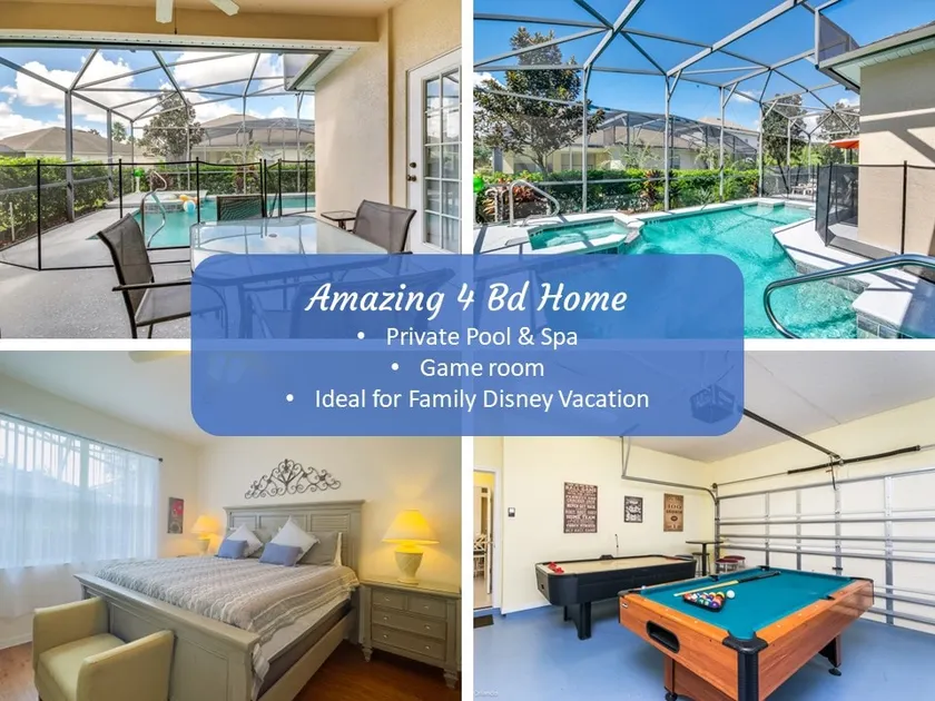 Magic Disney Home 4 Bd 3 Bt with Private Pool - Image 1