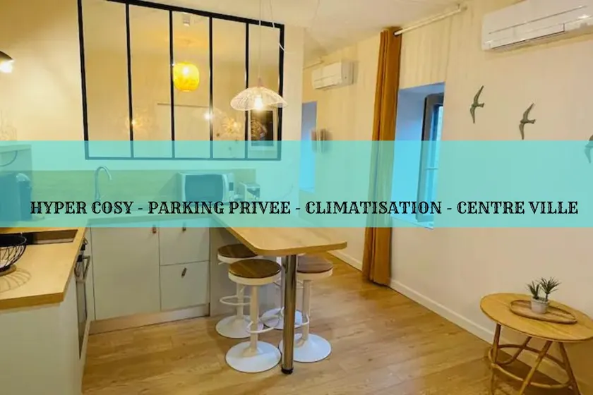Le Cosy – Quai Marans – Parking – Air Conditioning – Fiber - Image 1