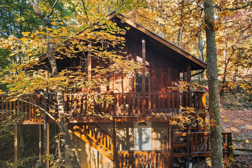 Secluded Cabin | 2 King Suites | 5 Mins to it all - Image 1