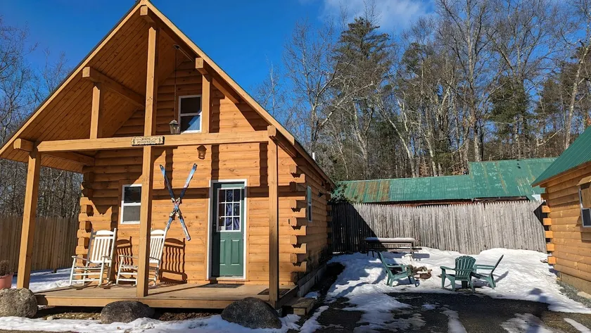 ”White Mountains” cabin at Keyser Pond Campground - Image 1