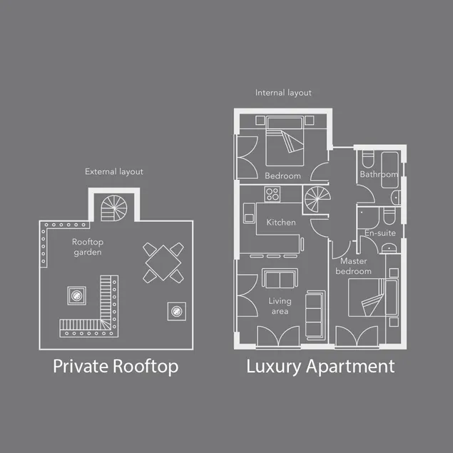 Luxury with Cinema, Private Roof & Sauna in Zone 1 - Image 1