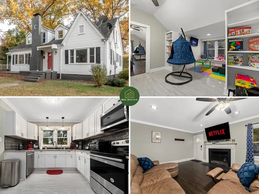 \"Maple Cottage\" - Spacious 4BR Family Home in Safe Neighborhood in Gastonia - Image 1