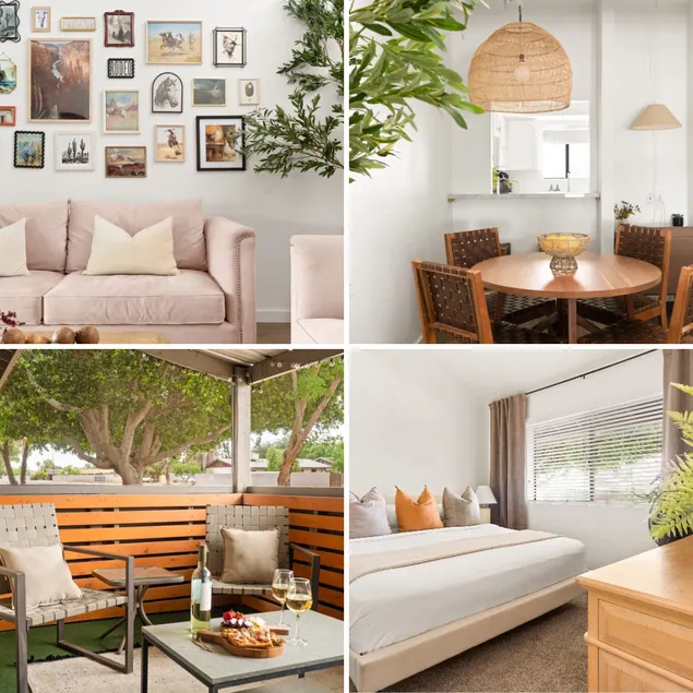10-min Walk to Downtown | Cozy Patio + Desert Vibe - Image 1