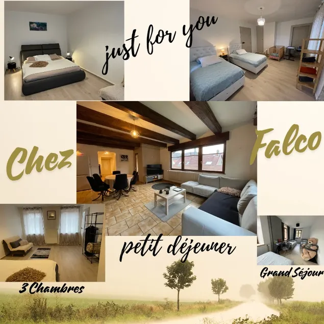 ”Chez Falco” 137 m² apartment | 400 m from the train station - Image 1