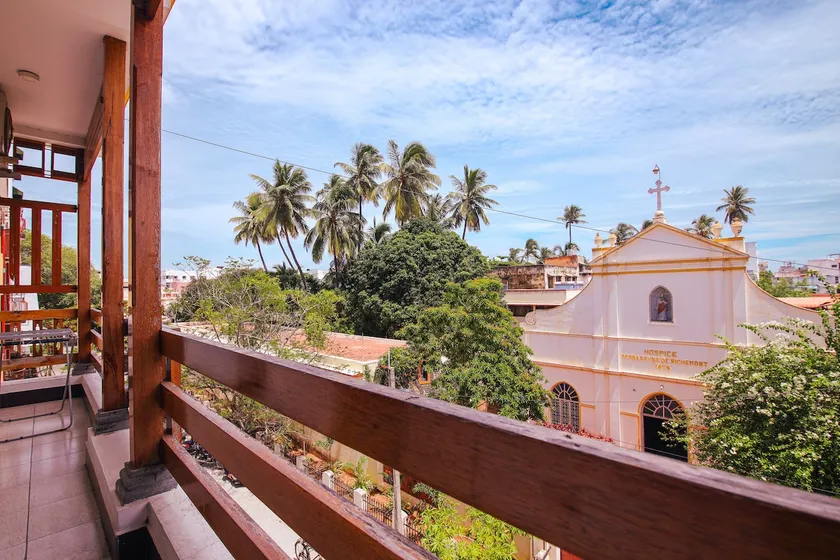 Manora Residency : 2 BHK Second Floor Balcony View - Image 1