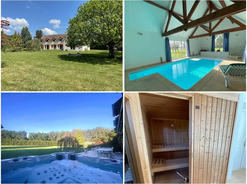 Indoor pool, spa, sauna, park - 1h15 from Paris - Image 1