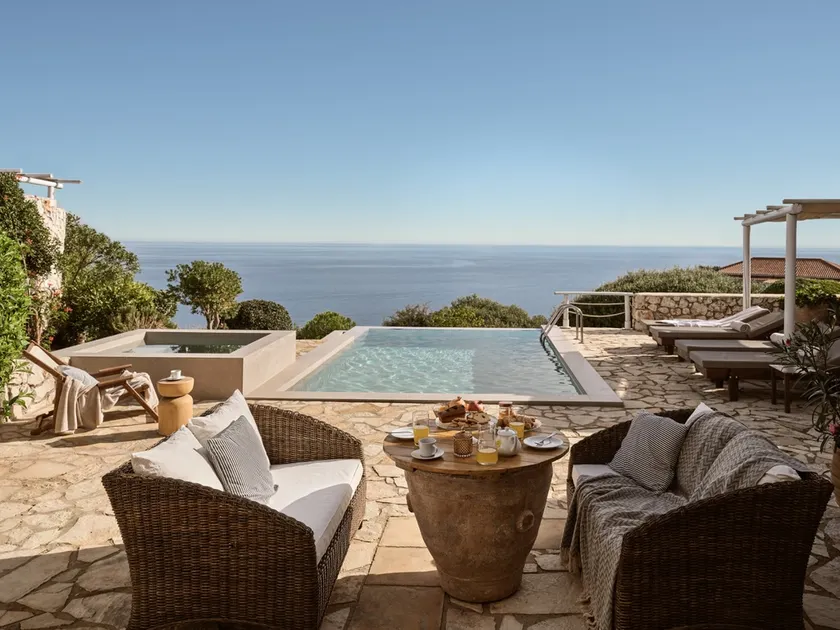 Villa Contessa with private pool & sea view - Image 1