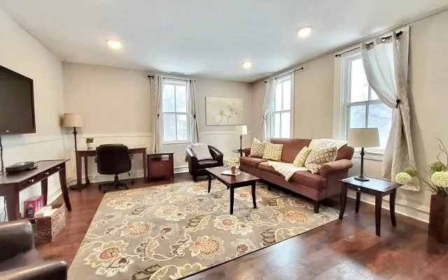 Downtown 2BR Home with Workspace | Pets Welcome - Image 1