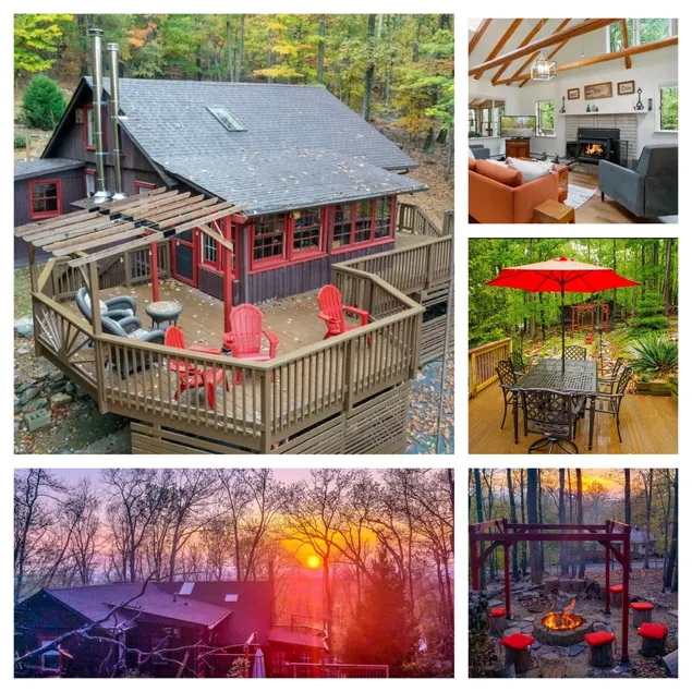 Sunset Lion Mountain Cabin near a Lake & Vineyards - Image 1