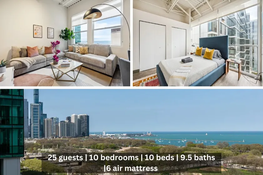 Downtown Mich Ave - 6 Penthouses, Sleep 25 - Image 1