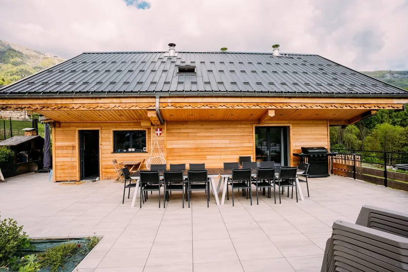 CHALET LA FOUGERE 15 personnes 180m2 bauges Savoie Thoiry - Image 1