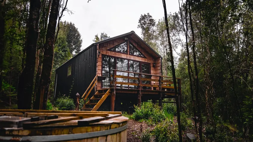 Trumahue, dream with a hot tub in the woods in Castro - Image 1