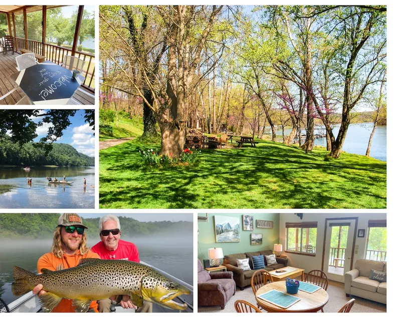 Riverside 2 Bdrms, 5 Beds, 2 Bath on White River - Image 1