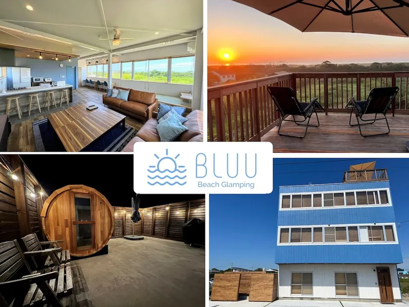 Sky deck with a sea view, relaxing cafe living room, BBQ with everything provided, barrel sauna, right next to Taiyo no Sato [Entire home] - Image 1