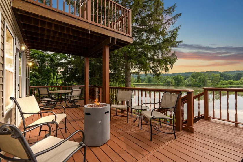Reservoir Retreat w/Dock + Fire pit near Syracuse - Image 1