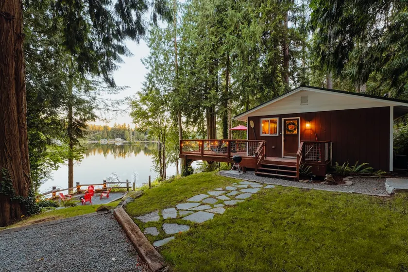 Ranger's Hideout at Whitman Lake, Mount Rainier - Image 1