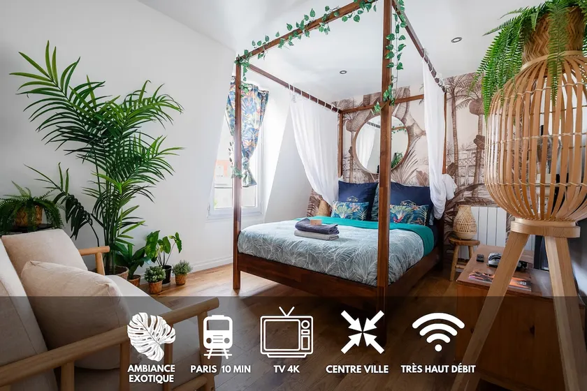 Exotic Room • 10 mn Paris • Lac & Casino - Image 1