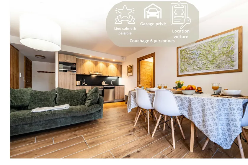 Apartment for 6 people/3 bedrooms, private garage + terrace - Image 1
