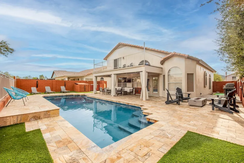Open desert view by lake, golf, heated pool option - Image 1