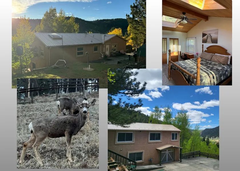 Beautiful Rocky Mountain Home with Views near Cripple Creek on 1 acre. - Image 1