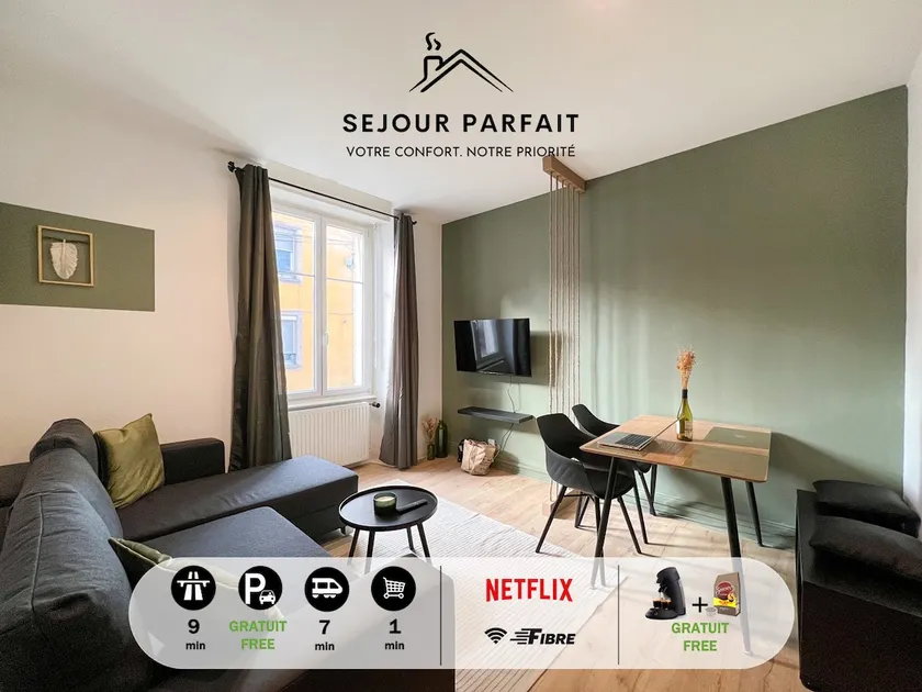 Appart'Hôtel Le Valdoie - Rénové, Calme & Netflix - Image 1