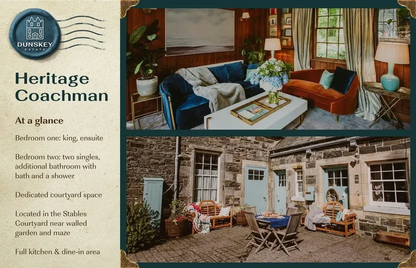 Heritage Luxury: Coachman Lodge on Seaside Estate - Image 1
