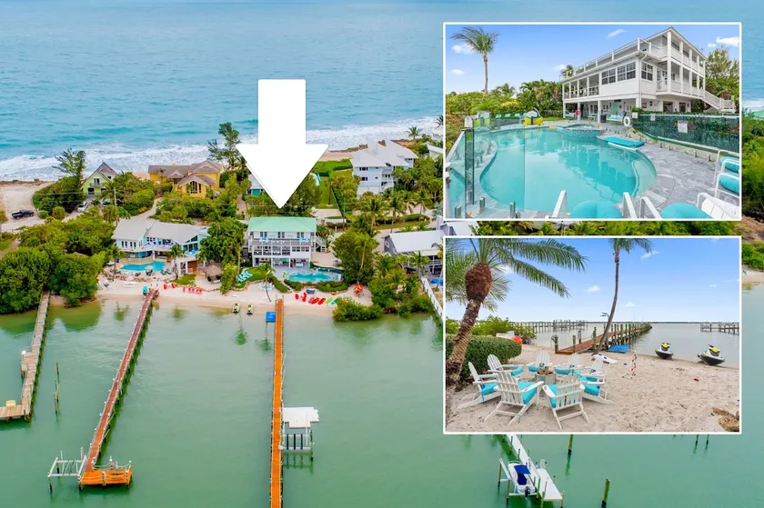 Aquarius South: Luxe 10BR/6BA , w/ heated swimming pool+spa, private dock & more - Image 1