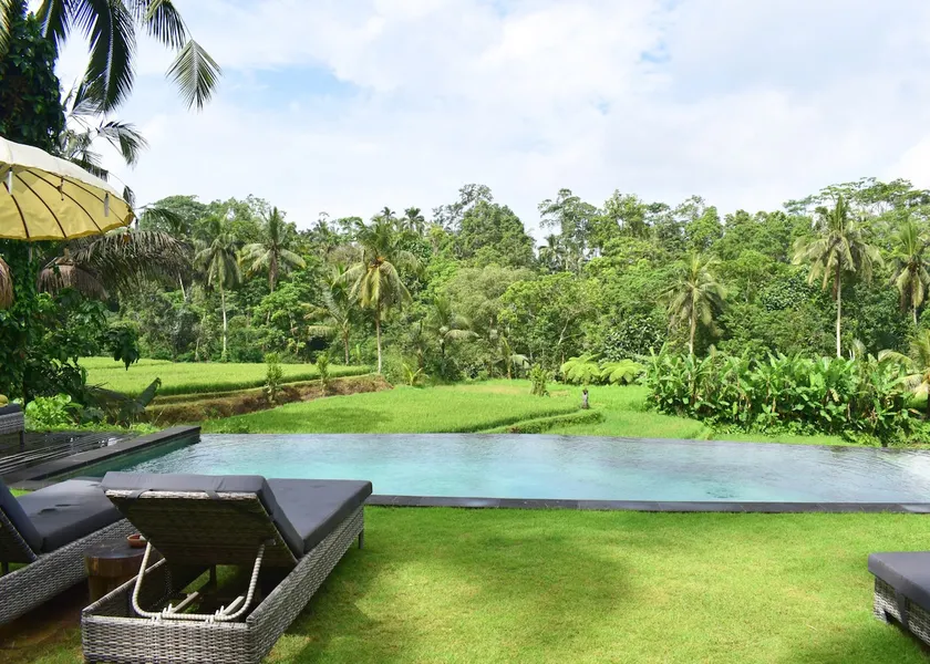 Infinity Pool Luxury 3BR Rice-Field Villa - Image 1