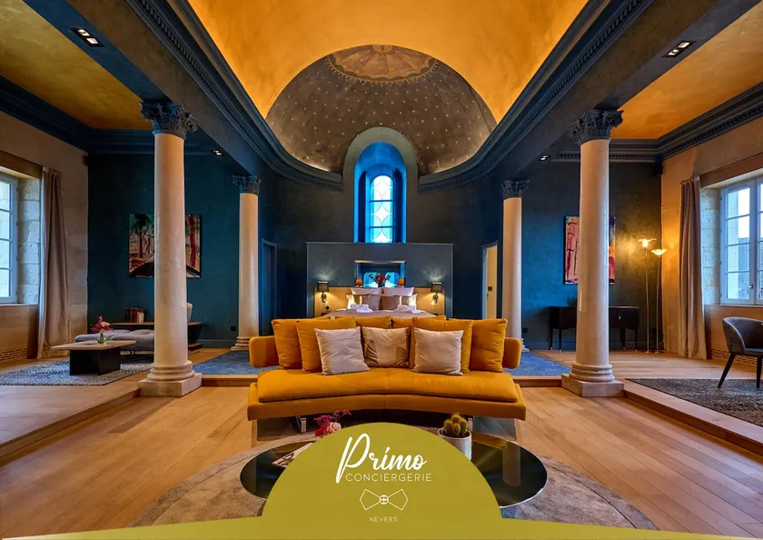 La Chapelle, Les Suites du Palais, l'unique 5 étoiles de Nevers, Suite d'Exception - Image 1