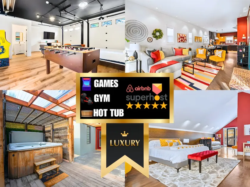 Unique Casa Vibes! Hot tub | Gym | Arcade Games - Image 1