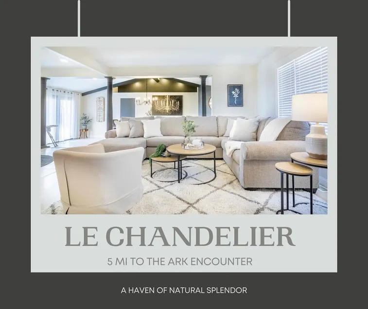 Le Chandelier: Nestled Amidst Breathtaking Scenery , 5 Miles from the Ark - Image 1