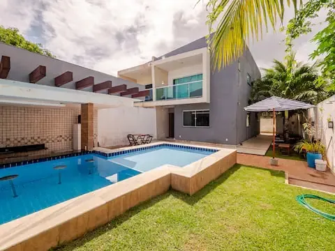 Residencial Jacuipe 3QT with Billiards and Swimming Pool - Image 1