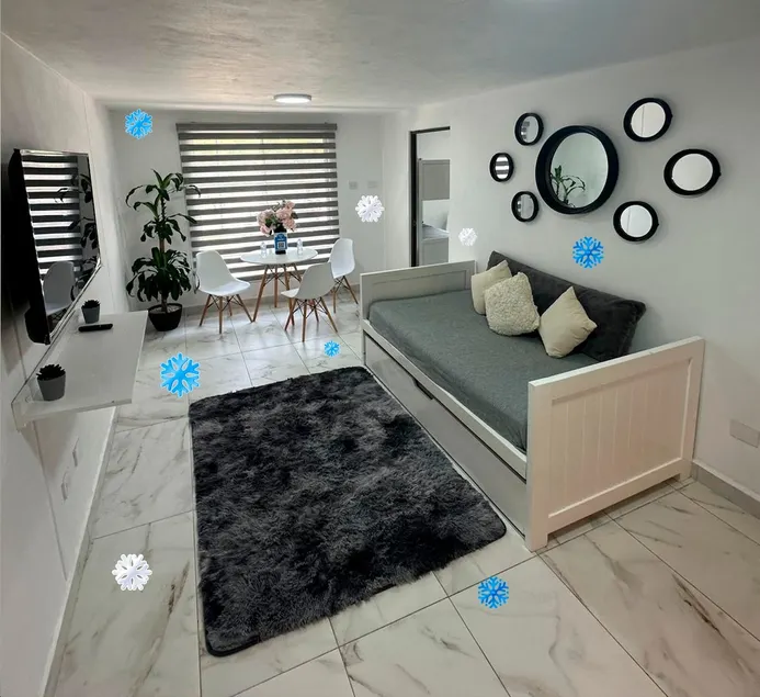 New apartment for 9 people with a police - Image 1