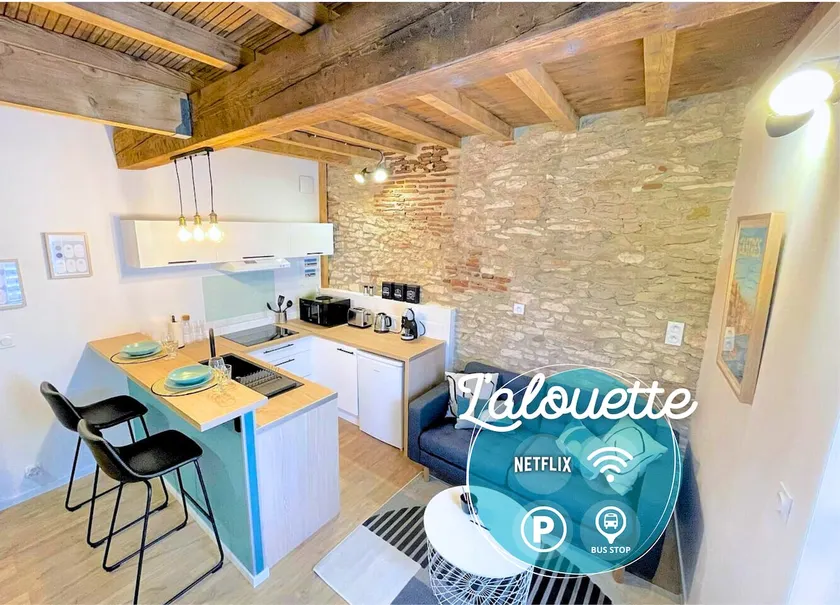 L'alouette | Air-conditioned Duplex, City Center - Image 1