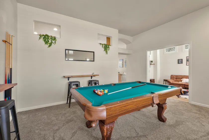 Family Friendly Game House BBQ Pool Table Tahoe - Image 1