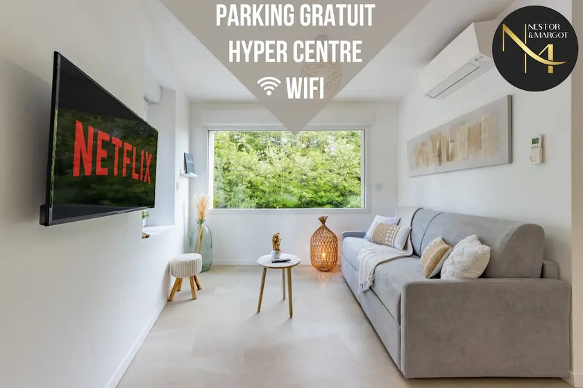 Le Rivera - Air conditioning - Terrace - Netflix - Parking - Image 1