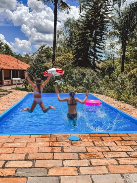 Granja - Pool, barbecue area, gardens, nature - Image 1