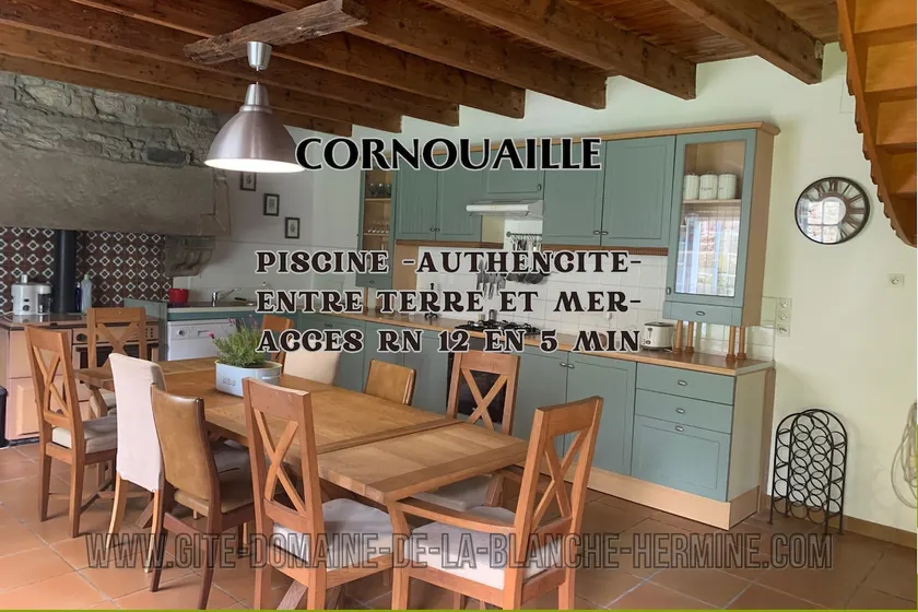 Cornouaille - large space - swimming pool - RN 12 in 5 minutes - Image 1