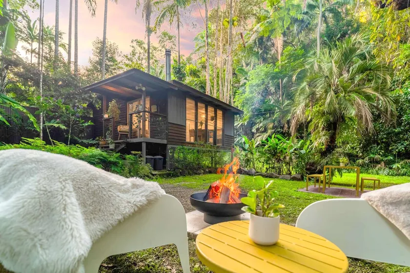 Modern Eco Cabin surrounded in Rainforest - Image 1
